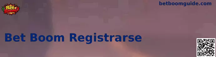 Formulario de Registro Bet Boom